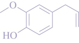 丁香酚的化学结构